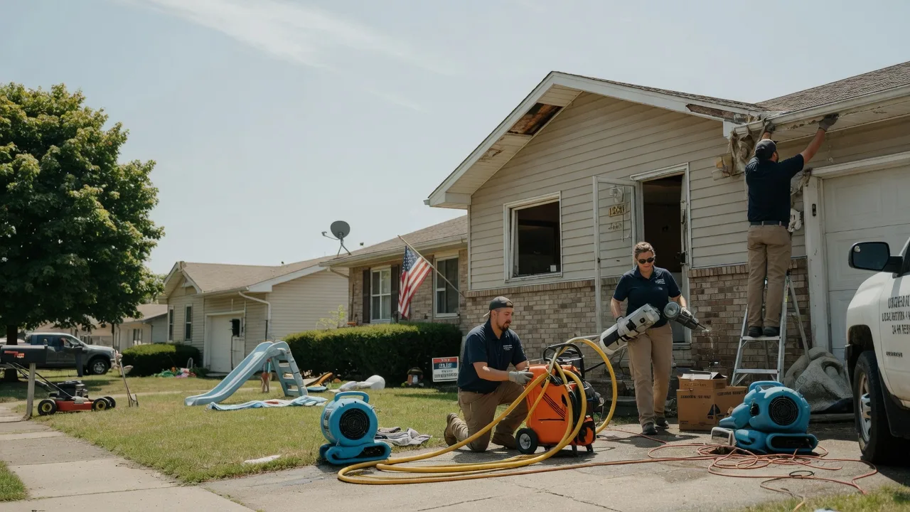 Water Damage Restoration in Denmark, WI near me